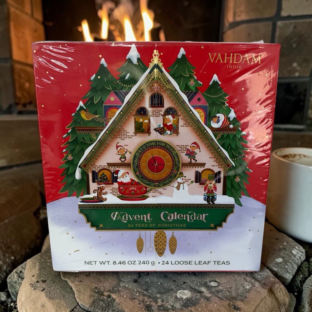 Williams Sonoma Vandam Advent Calender NEW SEALED 24 Teas Of Christmas